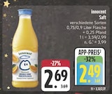 EDEKA Röthenbach - Saft Angebot im Prospekt Saft bei EDEKA im Röthenbach Prospekt für 2,49 €