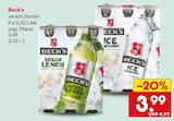 Beck's im Angebot bei Netto Marken-Discount in Wiesbaden Beck's Angebote von Beck's bei Netto Marken-Discount Wiesbaden für 3,99 €