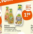 Aktuelles Salatdressing Angebot bei tegut in Nürnberg ab 1,99 €