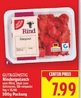 Rindergulasch von Gut&Günstig im aktuellen E center Prospekt