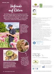 Alnatura Marktschirm im Prospekt 