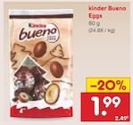 Bueno Eggs von Kinder für 1,99 € bei Netto Marken-Discount im Angebot Bueno Eggs von Kinder im aktuellen Netto Marken-Discount Prospekt