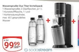 Wassersprudler Duo Titan Vorteilspack Angebote von Sodastream bei GLOBUS Krefeld für 99,99 €