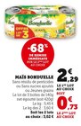 Maïs - BONDUELLE en promo chez U Express Maïs - BONDUELLE dans le catalogue U Express