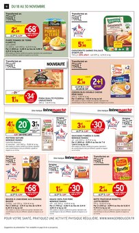Promotion Saucisse fumée dans le prospectus Intermarché Super, valable du 18/11/2025 au 30/11/2025 Promo Saucisse fumée dans le catalogue Intermarché Super du moment à la page 18