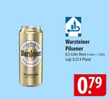 Warsteiner Pilsener Angebote bei famila Nordost Stralsund für 0,79 €