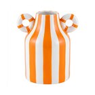 Vase raye avec anses en promo chez B&M Metz à 4,99 €
