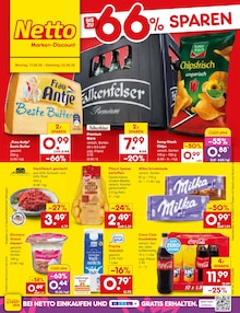 Schokolade im Netto Marken-Discount Prospekt "Aktuelle Angebote" mit 65 Seiten (München)