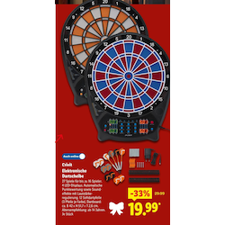 Elektronische Dartscheibe