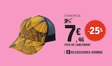 Accessoires Homme en promo chez E.Leclerc Accessoires Homme dans le catalogue E.Leclerc