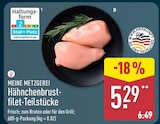 Hähnchenbrustfilet-Teilstücke im ALDI Nord Prospekt Hähnchenbrustfilet-Teilstücke von MEINE METZGEREI im aktuellen ALDI Nord Prospekt für 5,29 €