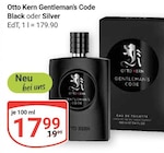 Gentleman's Code Black Angebote von Otto Kern bei GLOBUS Speyer für 17,99 €