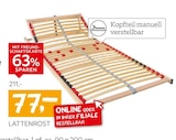Lattenrost im Angebot bei XXXLutz Möbelhäuser in Wuppertal Lattenrost Angebote bei XXXLutz Möbelhäuser Wuppertal für 77,00 €