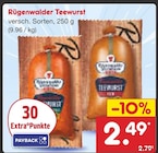 Teewurst Angebote von Rügenwalder bei Netto Marken-Discount Singen für 2,49 €