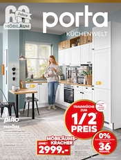 Küchenmöbel im porta Möbel Prospekt in Königswinter Aktueller porta Möbel Prospekt mit Küchenmöbel, "PORTA KÜCHENWELT", Seite 1