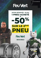 Trottinette Angebote im Prospekt "1 PNEU ACHETÉ = -50 % SUR LE 2 ÈME PNEU" von Feu Vert auf Seite 1