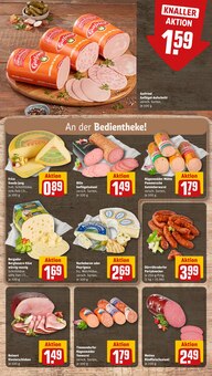 Wurst im aktuellen REWE Prospekt (Rostock) Wurst im REWE Prospekt "Dein Markt" mit 34 Seiten (Rostock)