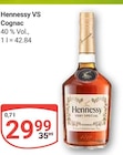 VS Cognac Angebote von Hennessy bei GLOBUS Wolfenbüttel für 29,99 €
