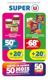 Catalogue Super U avec 36 pages de promos Prospectus Super U, "Super U", pages, 07/10/2025 - 19/10/2025
