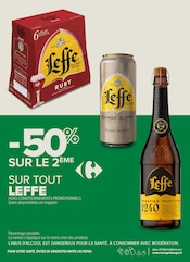 Promos Leffe dans le catalogue "J'peux pas, J'ai promos !" de Carrefour Proximité Leffe en promo dans le catalogue Carrefour Proximité à la page 12