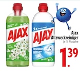 Reinigungsmittel im EDEKA Prospekt Allzweckreiniger Frischeduft von Ajax im aktuellen EDEKA Prospekt für 1,39 €