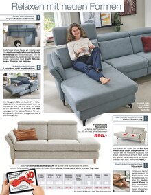 Ecksofa im aktuellen külkens+sohn Polstermöbel Prospekt (Bochum) Ecksofa im külkens+sohn Polstermöbel Prospekt "SOFA MAGAZIN" mit 16 Seiten (Bochum)