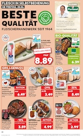 Steak im Kaufland Prospekt in Neu-Ulm Aktueller Kaufland Prospekt mit Steak, "Aktuelle Angebote", Seite 20