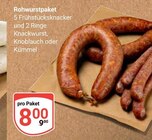 Rohwurstpaket Frühstücksknacker Angebote bei GLOBUS Zwickau für 8,00 €