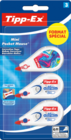 2+1 MINIS SOURIS CORRECTRICES TIPP-EX - BIC en promo chez Auchan Hypermarché 2+1 MINIS SOURIS CORRECTRICES TIPP-EX - BIC dans le catalogue Auchan Hypermarché