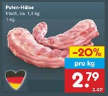 Puten-Hälse im Angebot bei Netto Marken-Discount in Wismar Puten-Hälse Angebote bei Netto Marken-Discount Wismar für 2,79 €