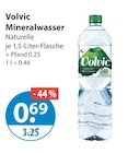 Volvic im V-Markt Prospekt Mineralwasser Naturelle von Volvic im aktuellen V-Markt Prospekt für 0,69 €