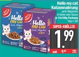 Waschmittel im EDEKA Prospekt zarte Häppchen in Gelee von Hello my cat im aktuellen EDEKA Prospekt für 1,99 €