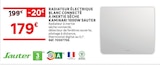 Promo Radiateur électrique blanc connecté à inertie sèche Kaminari 1000W à 179,00 € dans le catalogue LEROY MERLIN à Quimper