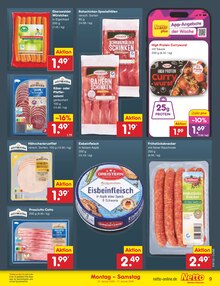 Schweinefleisch im aktuellen Netto Marken-Discount Prospekt (Leipzig) Schweinefleisch im Netto Marken-Discount Prospekt "Aktuelle Angebote" mit 54 Seiten (Leipzig)