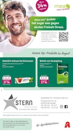 mea - meine apotheke Prospekt für Darmstadt mit 4 Seiten mea - meine apotheke Prospekt für Darmstadt: "Unsere August-Angebote", 4 Seiten, 01.08.2026 - 31.08.2026