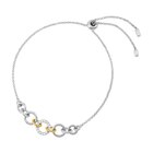 Bracelet en or jaune et argent rhodié oxydes de zirconium ronds - E.Leclerc Bracelet en or jaune et argent rhodié oxydes de zirconium ronds à 93,00 € dans le catalogue E.Leclerc