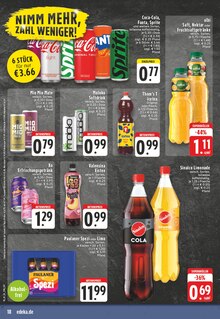 Coca Cola im EDEKA Prospekt "Aktuelle Angebote" mit 24 Seiten (Würselen)