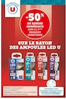 -50% de remise immédiate sur le 2ème produit identique sur le rayon des ampoules led - U en promo chez Super U Compiègne