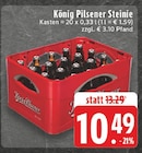 Steinie Angebote von König Pilsener bei EDEKA Herford für 10,49 €