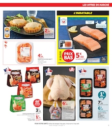 Prix et réduction Saumon dans le prospectus U Express en cours Offre Saumon dans le catalogue U Express du moment à la page 5