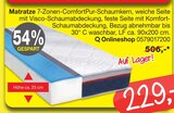 Matratze 7-Zonen-KomfortPur-Schaumkern im Angebot bei Opti-Megastore in Bremerhaven Matratze 7-Zonen-KomfortPur-Schaumkern Angebote bei Opti-Megastore Bremerhaven für 229,00 €