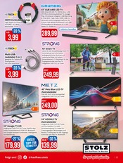 Aktueller Kaufhaus Stolz Prospekt mit Fernseher, "STOLZ. Das Kaufhaus im Norden.", Seite 13