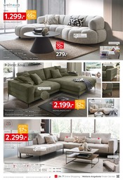 Ecksofa im XXXLutz Möbelhäuser Prospekt in Freiburg Aktueller XXXLutz Möbelhäuser Prospekt mit Ecksofa, "80 JAHRE JUBILÄUM", Seite 6
