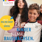 Aktueller Ernstings family Mode Prospekt in Steinhagen und Umgebung, "UNSER ONLINE SHOP IST SOOO GROSS" mit 39 Seiten, 28.08.2024 - 10.09.2024