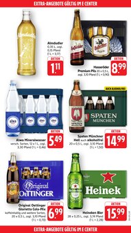 Bier im aktuellen E center Prospekt (Aalen) Bier im E center Prospekt "Aktuelle Angebote" mit 61 Seiten (Aalen)
