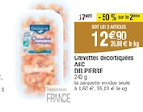 Crevettes décortiquées ASC à Carrefour dans Parville