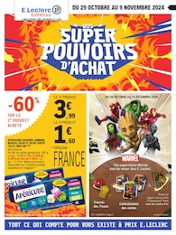 Catalogue Supermarchés E.Leclerc en cours à Tardets-Sorholus et alentours, VOS SUPER POUVOIRS D'ACHAT, 16 pages, 29/10/2024 - 09/11/2024