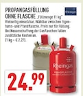 Propangasfüllung ohne Flasche Angebote von Rheingas bei Marktkauf Recklinghausen für 24,99 €