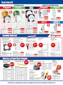 Prospectus Screwfix de la semaine "LES BONS PLANS" avec 2 pages, valide du 27/08/2024 au 29/09/2024 pour Tilloy-lès-Mofflaines et alentours