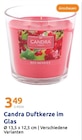 Duftkerze im Glas Angebote von Candra bei Action Schwäbisch Gmünd für 3,49 €